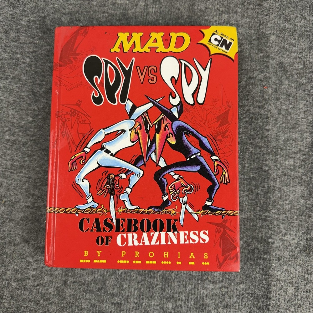 MAD Spy Vs Spy Casebook Of Craziness Antonio Prohias Fall River Red HC Comics